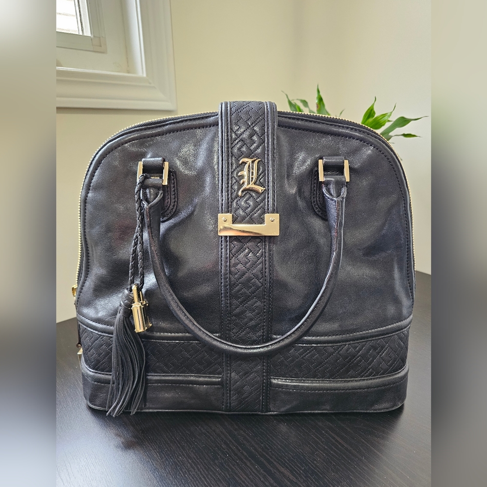 LAMB (Love Collection) ❤️ Italian Leather Black Purse
